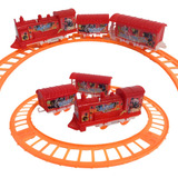 Trenzinho Infantil Brinquedo Ferrorama Locomotiva Pista Trem