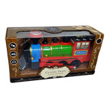 Trenzinho Locomotiva Super Train Anda Acende