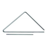 Triângulo 25 Cm Aço Cromado - Tl600 - Torelli