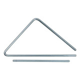 Triângulo Cromado 25 Cm Profissional Torelli Tl600