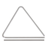 Triângulo De Aço Cromado 25cm Com Baqueta Percussão Spanking