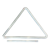 Triangulo Em Aluminio 30cm X 14mm