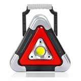 Triângulo Lanterna Sinalizaçã Com Bateria Led Usb Bateria