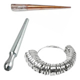 Tribulet De Aço Tempero + Um Conjunto Aneleira + Medidor