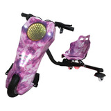 Triciclo Drift Elétrico Patinete 250w 3 Velocidades Scooter