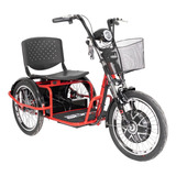 Triciclo Elétrico Duos Confortável Para Adultos