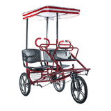 Triciclo Familia - Original Dream Bike - Vermelho