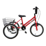 Triciclo Infantil Aro 16 - Super Luxo - Várias Cores*