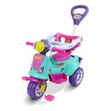 Triciclo Infantil Avespa Carrinho Passeio Andador Pink Maral