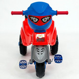 Triciclo Infantil Baby City Homem Aranha Spider Empurrador Cor Colorido