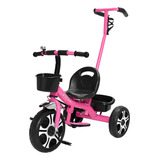 Triciclo Infantil C/ Apoiador Removível Velotrol Cesta Zippy