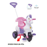 Triciclo Infantil Cavalinho Fantasy Potó Rosa