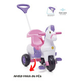 Triciclo Infantil Cavalinho Fantasy Potó Rosa Calesita
