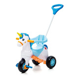 Triciclo Infantil Com Empurrador Motoca Carrinho