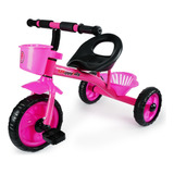 Triciclo Infantil Crianças Com Cesto E