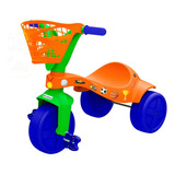 Triciclo Infantil Esportes Com Cestinha P/