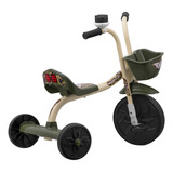 Triciclo Infantil Militar Cor Verde Militar