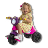 Triciclo Infantil Motoca Carrinho Passeio Criança Com Pedal