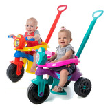 Triciclo Infantil Motoca De Passeio Com