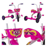Triciclo Infantil Para Meninas Rosa Velotrol