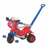 Triciclo Infantil Velotrol Red Empurrador Aro Magic Toys 