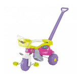 Triciclo Motoca Infantil Magic Toys Tico-tico Festa Rosa