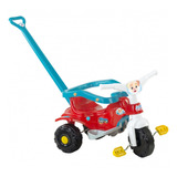 Triciclo Motoquinha Infantil Tico Tico Pets Azul Magic Toys