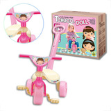 Triciclo Samba Toys Rosa Tchuco Unicórnio.
