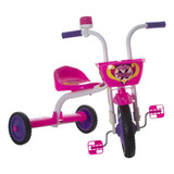 Triciclo Top Girl Branco/rosa Protork