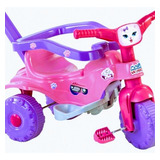 Triciclo Velotrol Infantil Motoca Totoca Tico Tico Pets Rosa