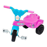 Triciclo Velotrol Infantil Princesa Rosa - Kepler