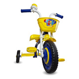 Triciclo Velotrol Masculino 3 Rodas Nathor Azul E Amarelo