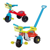 Triciclo Velotrol Motoca Infantil Empurrador Bebê