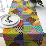 Trilho Caminho De Mesa Jogo De Mesa Festa Arraiá 145 X 40cm
