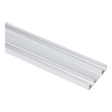 Trilho Suíço Duplo Max 3 M + Parafusos Com Buchas P/ Drywall