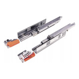 Trilho Tandem 350mm Extração Total 30kg Com Blumotion - Blum