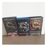 Trilogia Em Fitas Vhs Mortal Kombat - Dublado - Raridade