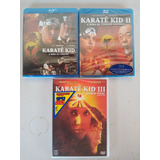 Trilogia Karatê Kid Blu Ray +