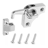 Trinco Inteligente Para Porta De Correr Camarão Cromado 40mm