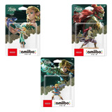 Trio Amiibo Link, Zelda E Ganon