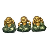 Trio Buda Baby Monges Bebê Sabedoria