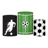 Trio Capas Cilindros Festa Futebol Veste Fácil C/ Elástico