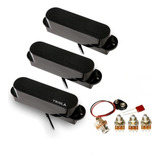 Trio Captador Tesla As-1, As-1, As-2, Ativo, Strat, Guitarra