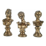 Trio De Busto Afrodite Davi Vênus