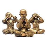 Trio Monges Budas Cego Surdo Mudo