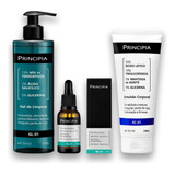 Trio Principia Kit Gel Limpeza +ácido Salicílico+ Glicerina