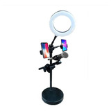 Tripe De Microfone Para Gravação Com Ring Light Usb