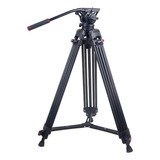 Tripé Profissional Dcy-6018 Tipo Manfrotto Benro Hidraúlico