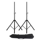 Tripé Suporte Pedestal Caixa Som Aj Som Com Bag Oferta 