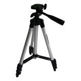 Tripé Universal 1,2m Suporte Para Celular Câmera - Cinza